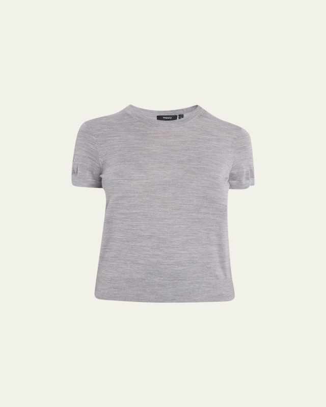 Basic Regal Wool Short-Sleeve T